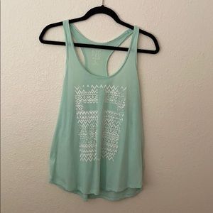 Mint Cross Tank